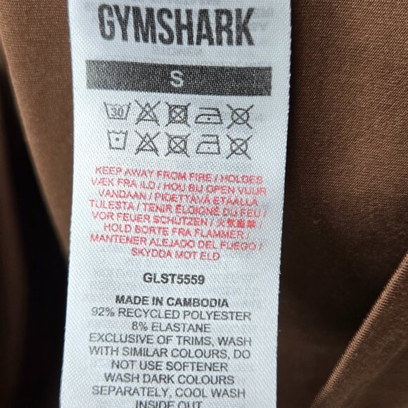 Gymshark x Whitney Simmons Oversized Shirt Women's Alive Spell Out Wicking S - Picture 3 of 6